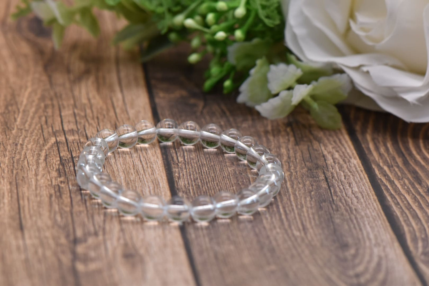 Pulsera de Cuarzo Transparente: Claridad y Límites