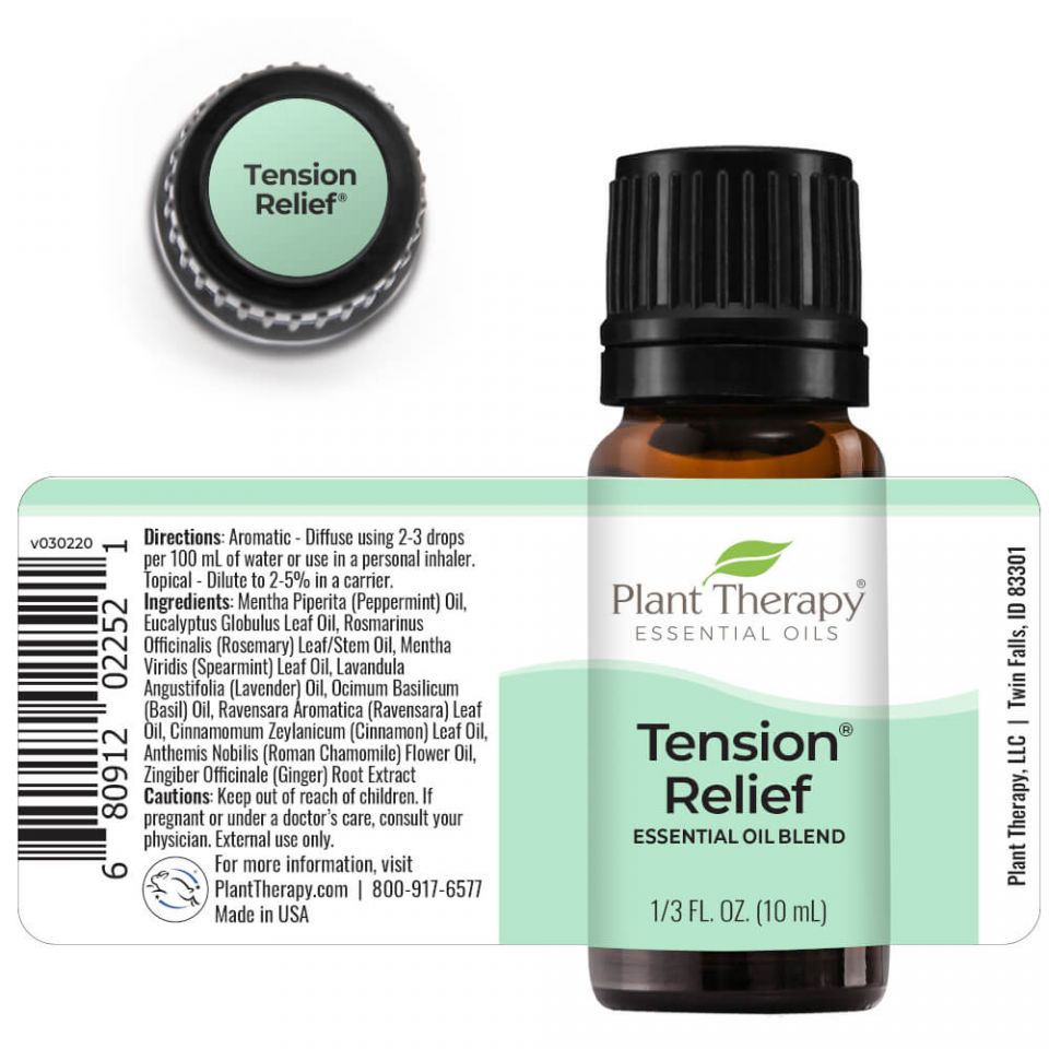 Organic Tension Ease™& Tension Relief Essential Oil Blend | Something U Luv