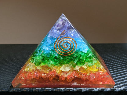 Chakra Tree of Life Balance & Focus Pyramid