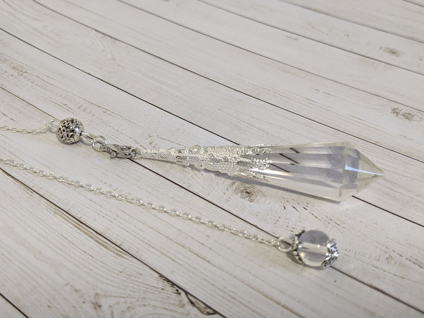 Clear Quartz Pendant Pendulum