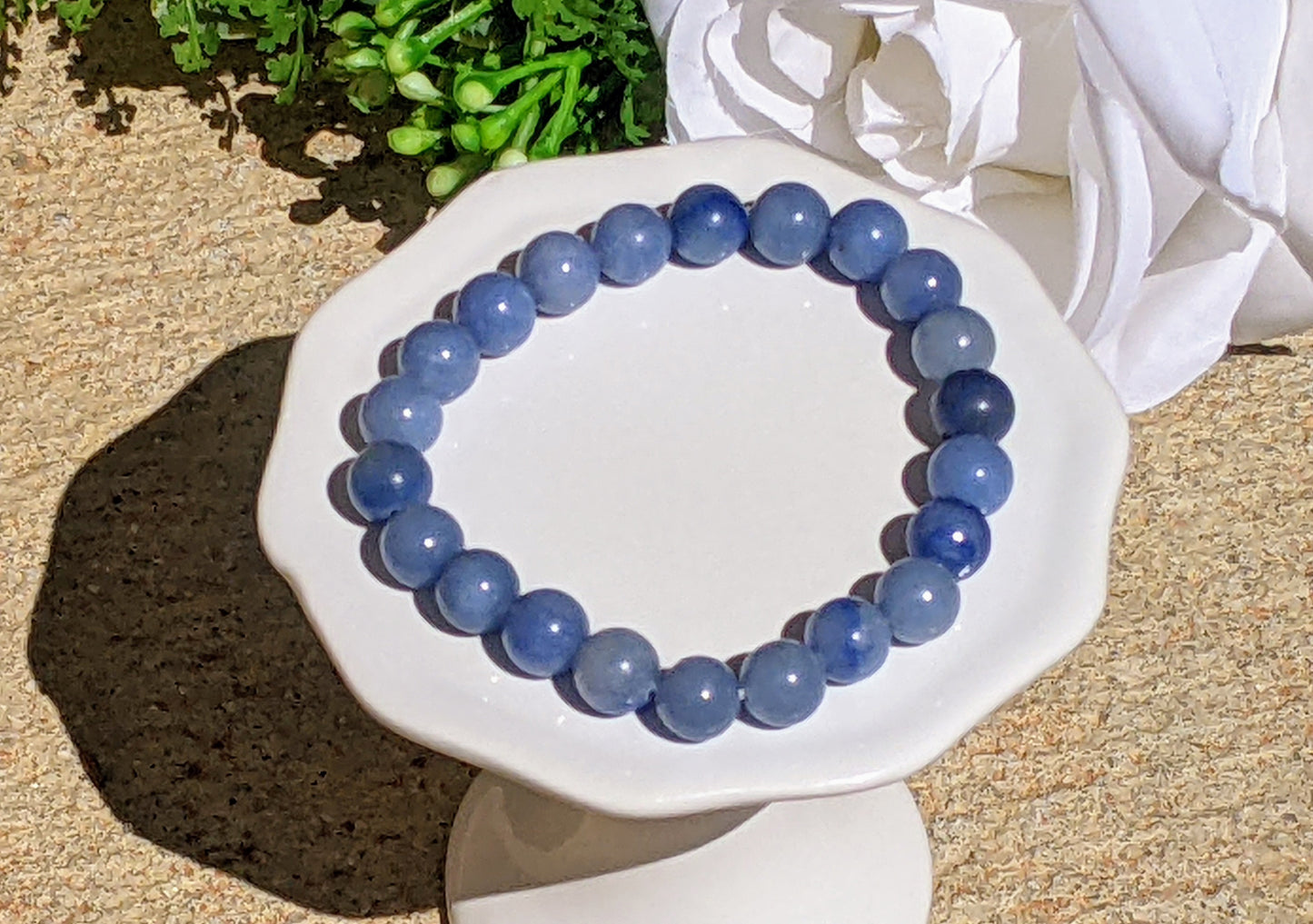 Aventurine Everyday Anchor Bracelet