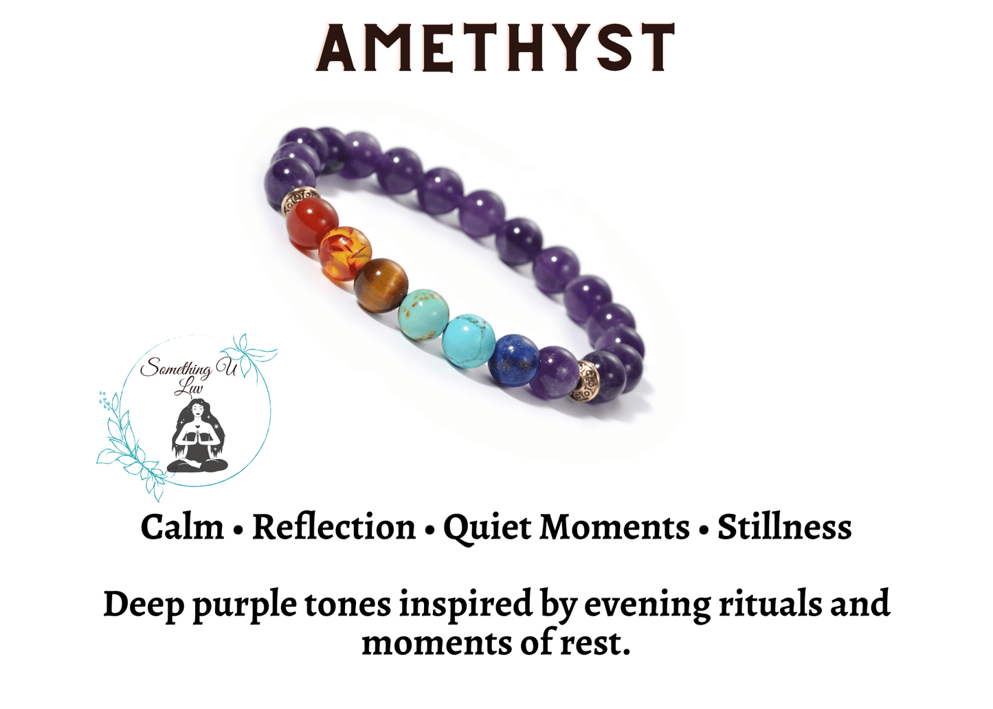 Natural Stone Chakra Bracelet