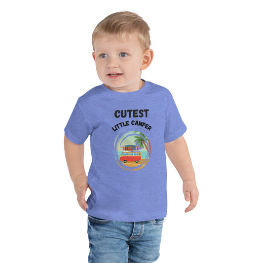 Camiseta de campista más linda para niños pequeños