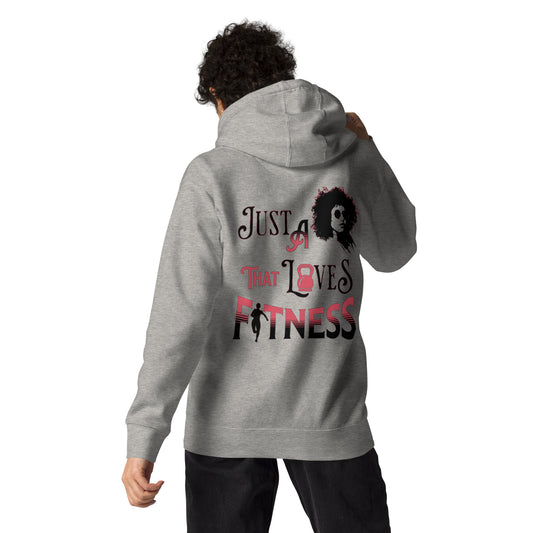 Sudadera con capucha unisex para mujer Fit Loving 2
