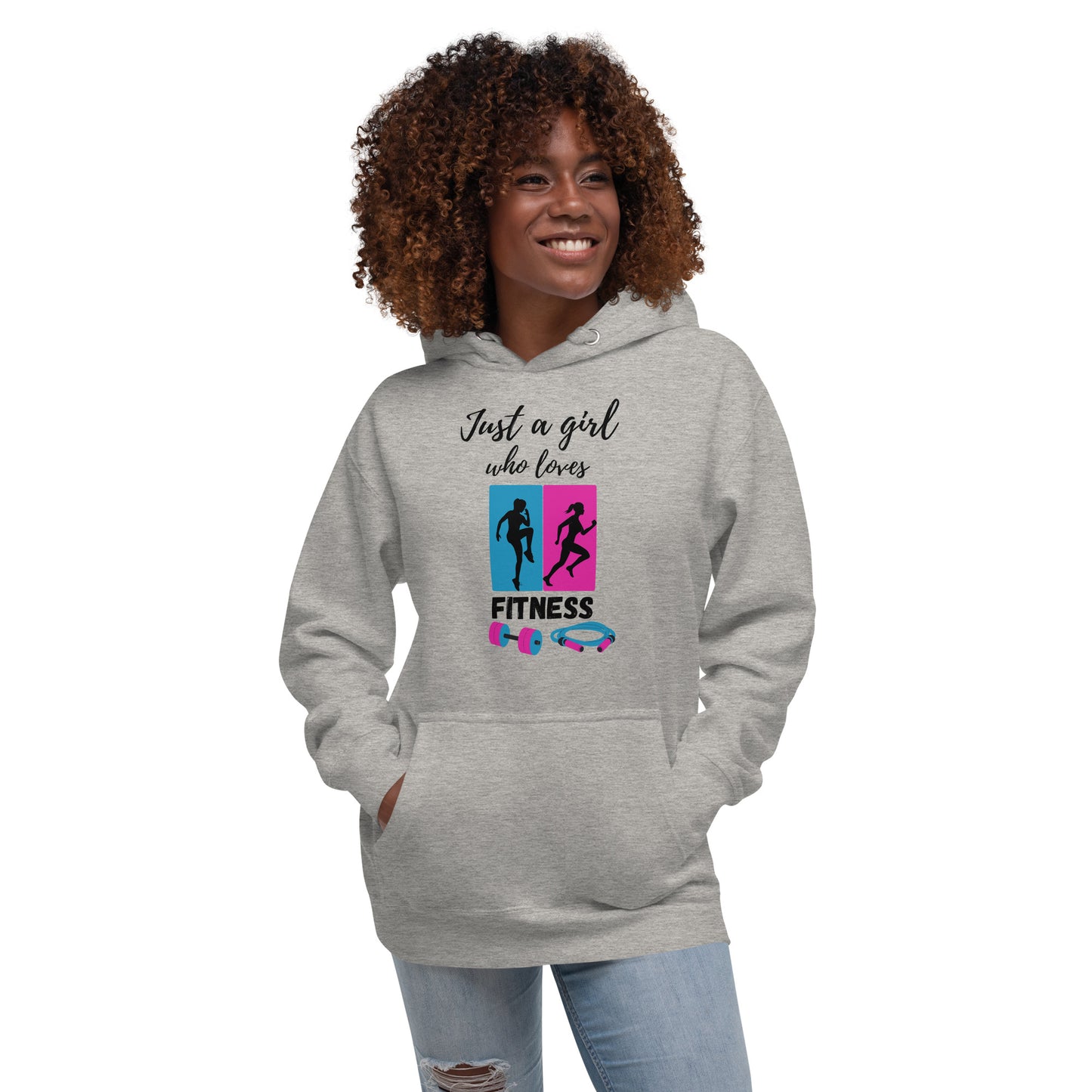 Fit Loving Woman Unisex Hoodie