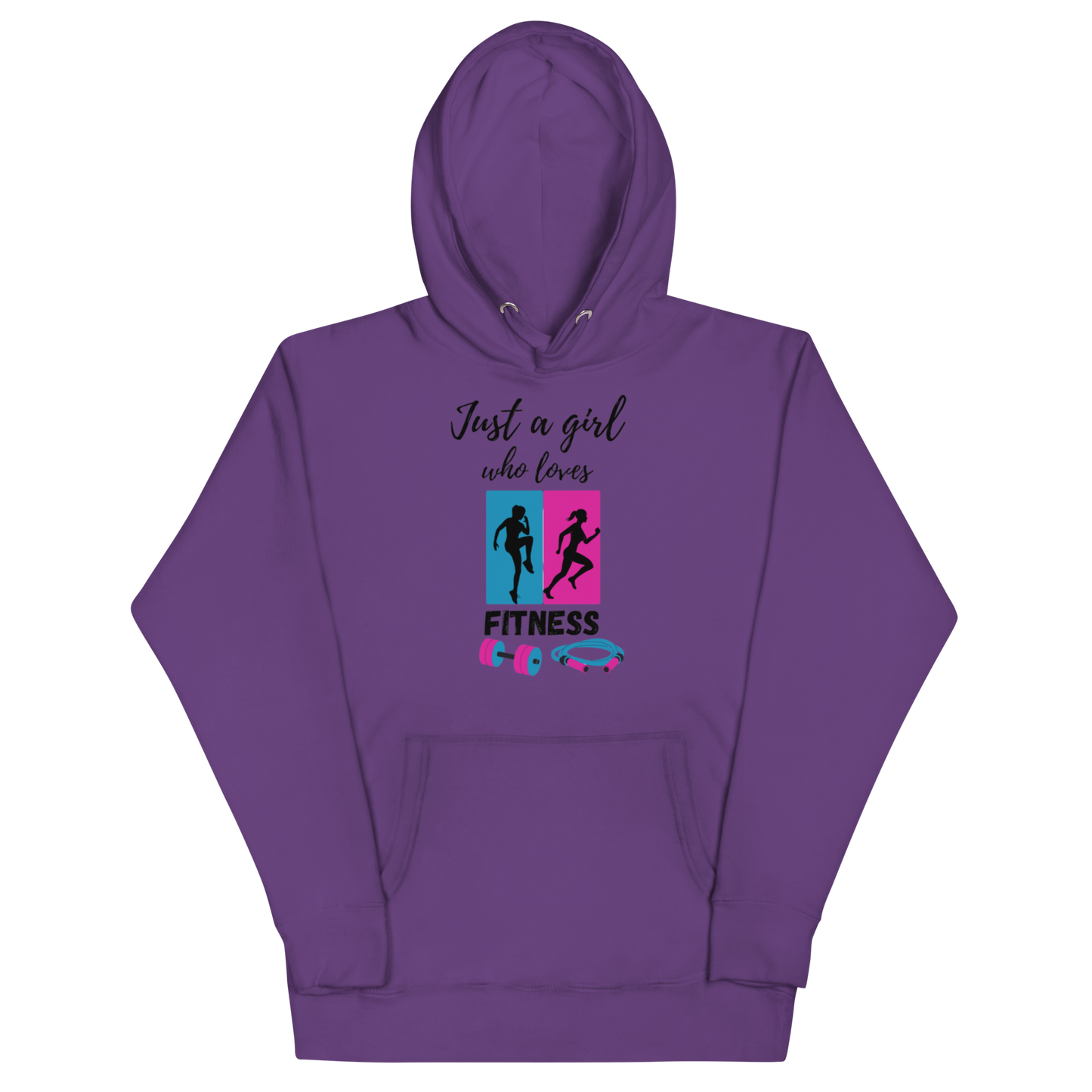 Fit Loving Woman Unisex Hoodie