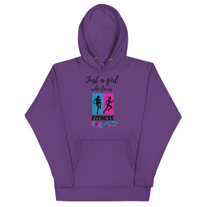 Fit Loving Woman Unisex Hoodie