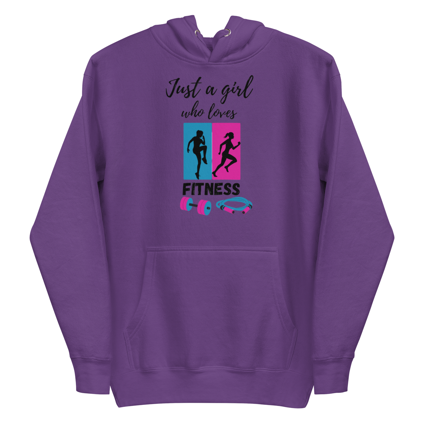 Fit Loving Woman Unisex Hoodie