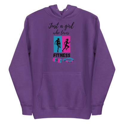 Fit Loving Woman Unisex Hoodie