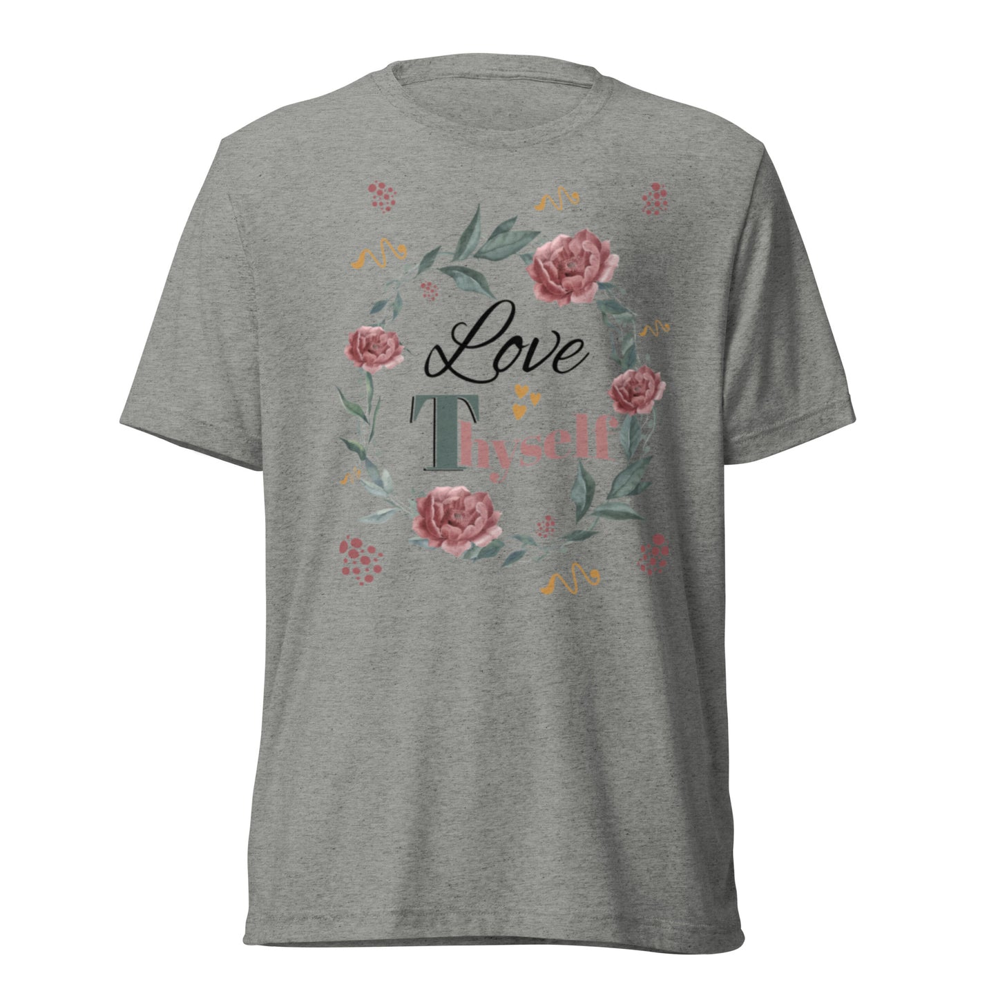 Short Sleeve Love Thyself Fitted  T-shirt