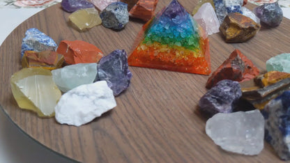 7-Piece Chakra Stone Set  30-50mm in size