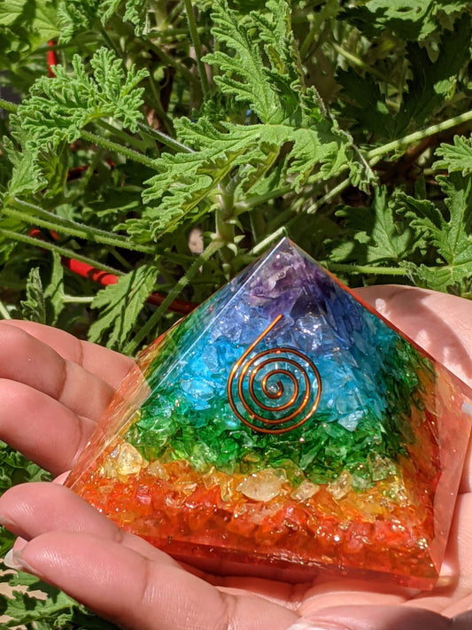 energy clearing orgone pyramid for bed computer fireplace nightstand