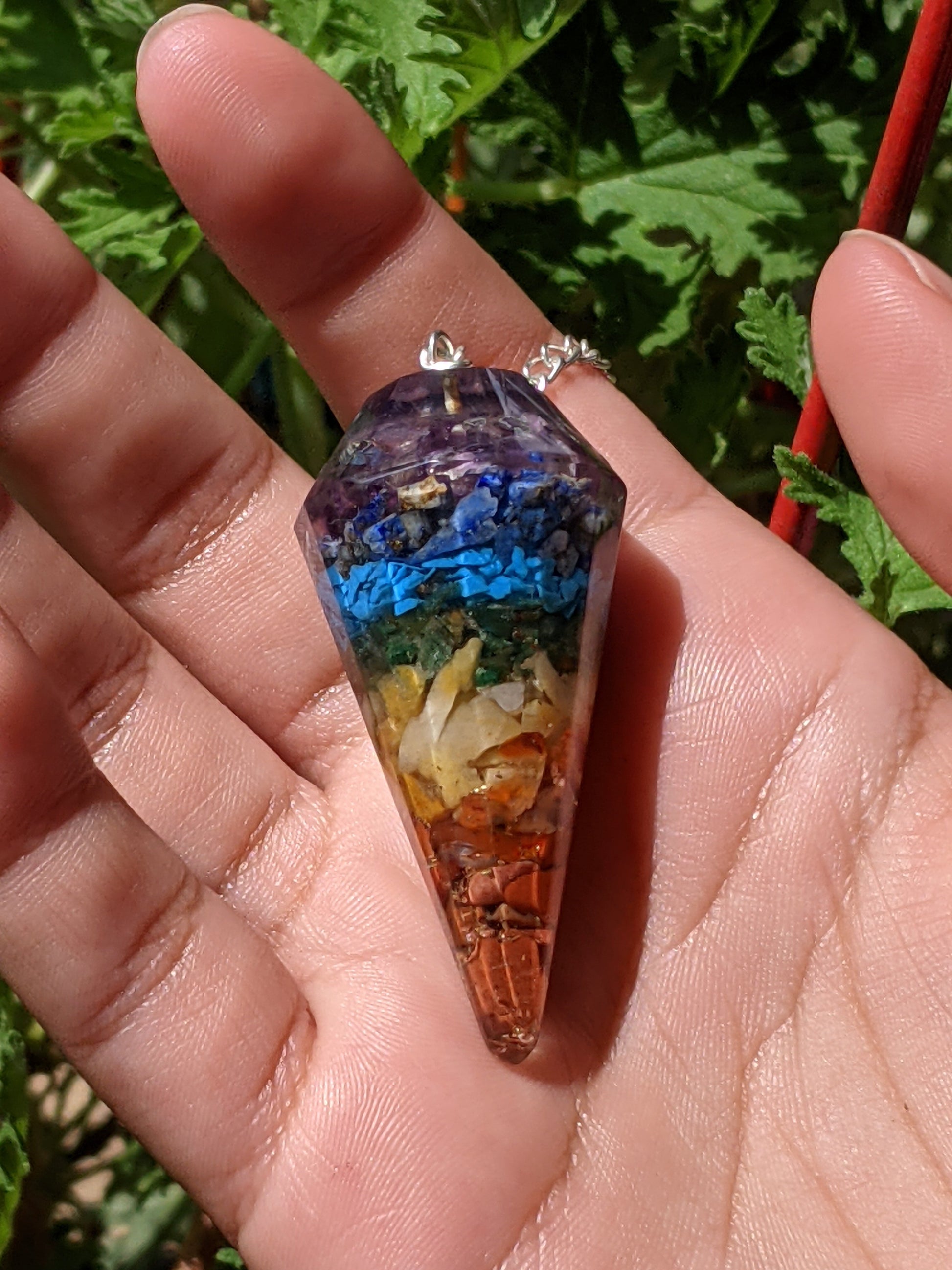 7 Chakra Orgone Energy Balancing Pendulum | Something U Luv