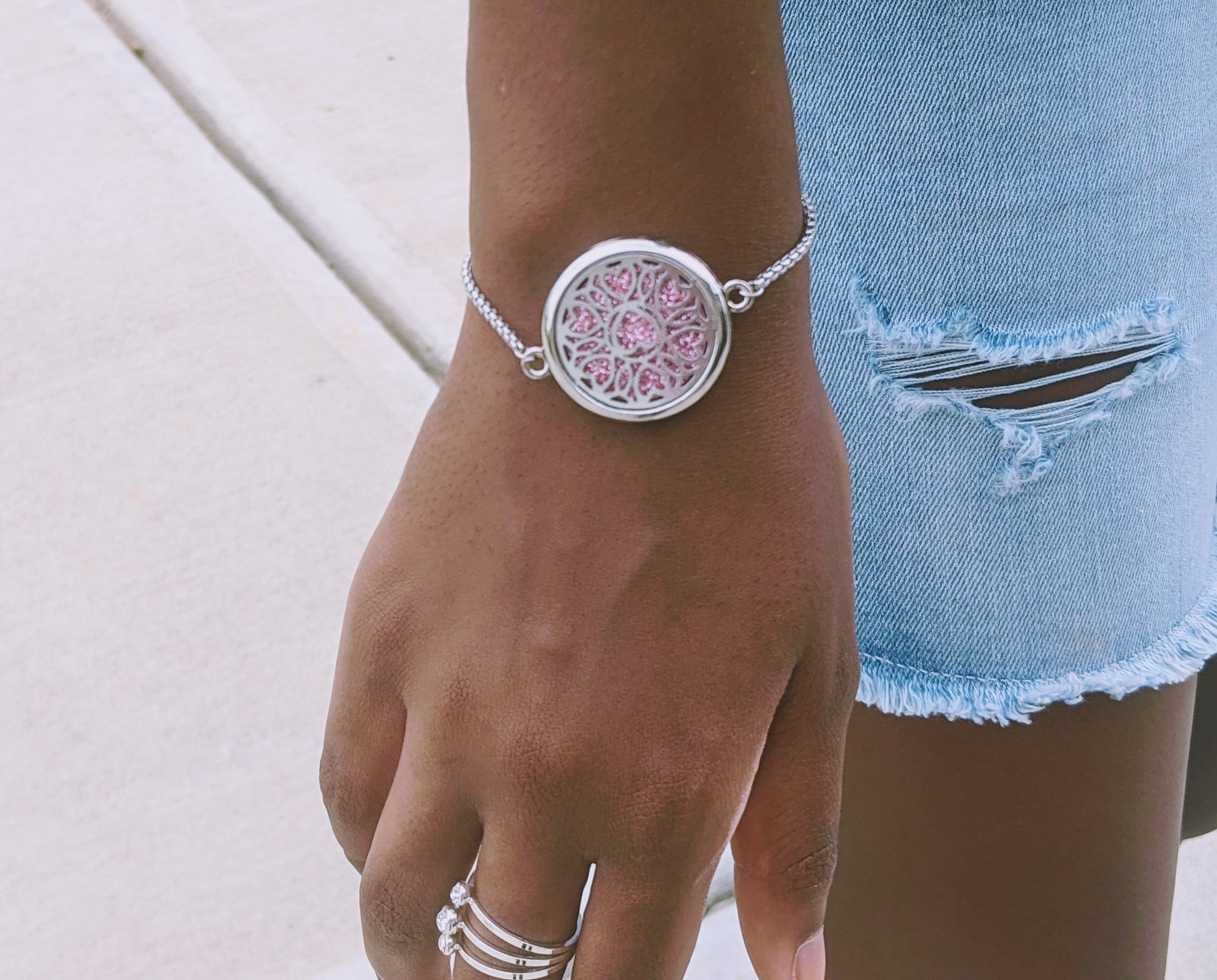 Mood Changing Aromatherapy  Diffuser Adjustable Bracelet | Something U Luv