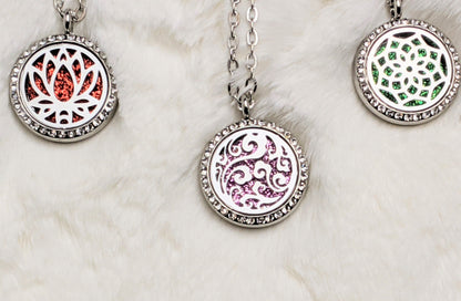 Mood Boosting, Calming Aromatherapy Diffuser Sparkling Necklace | Something U Luv
