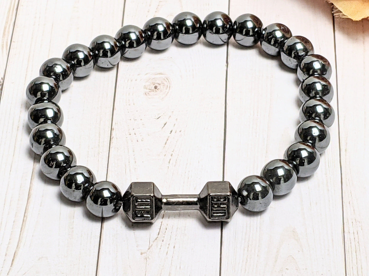 Bracelet - Positive Vibes Grounding, Protection & Concentration Hematite Bracelet For Him