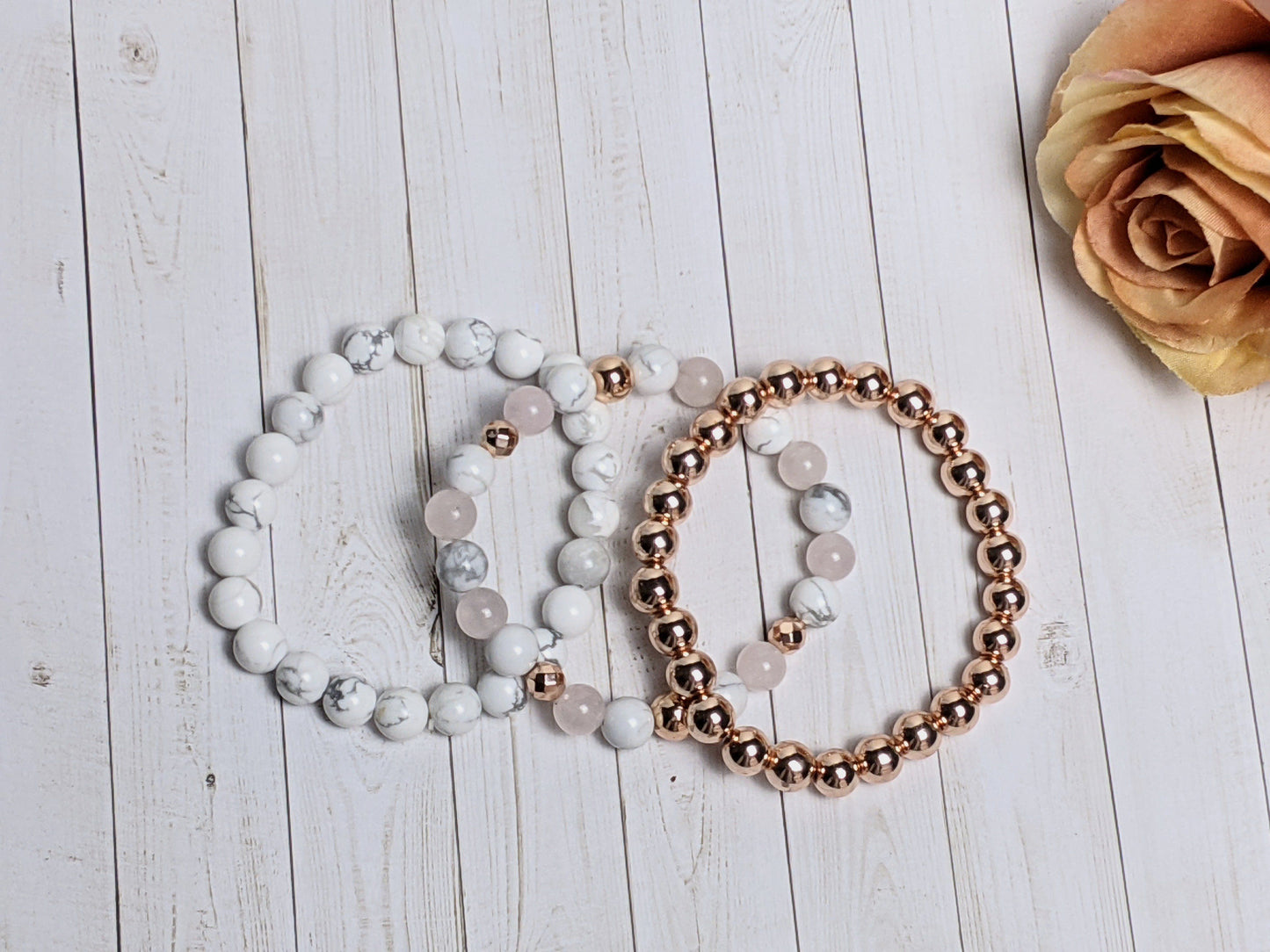 Bracelet - Positive Vibes Grounding, Protection & Concentration Hematite Bracelet For Her