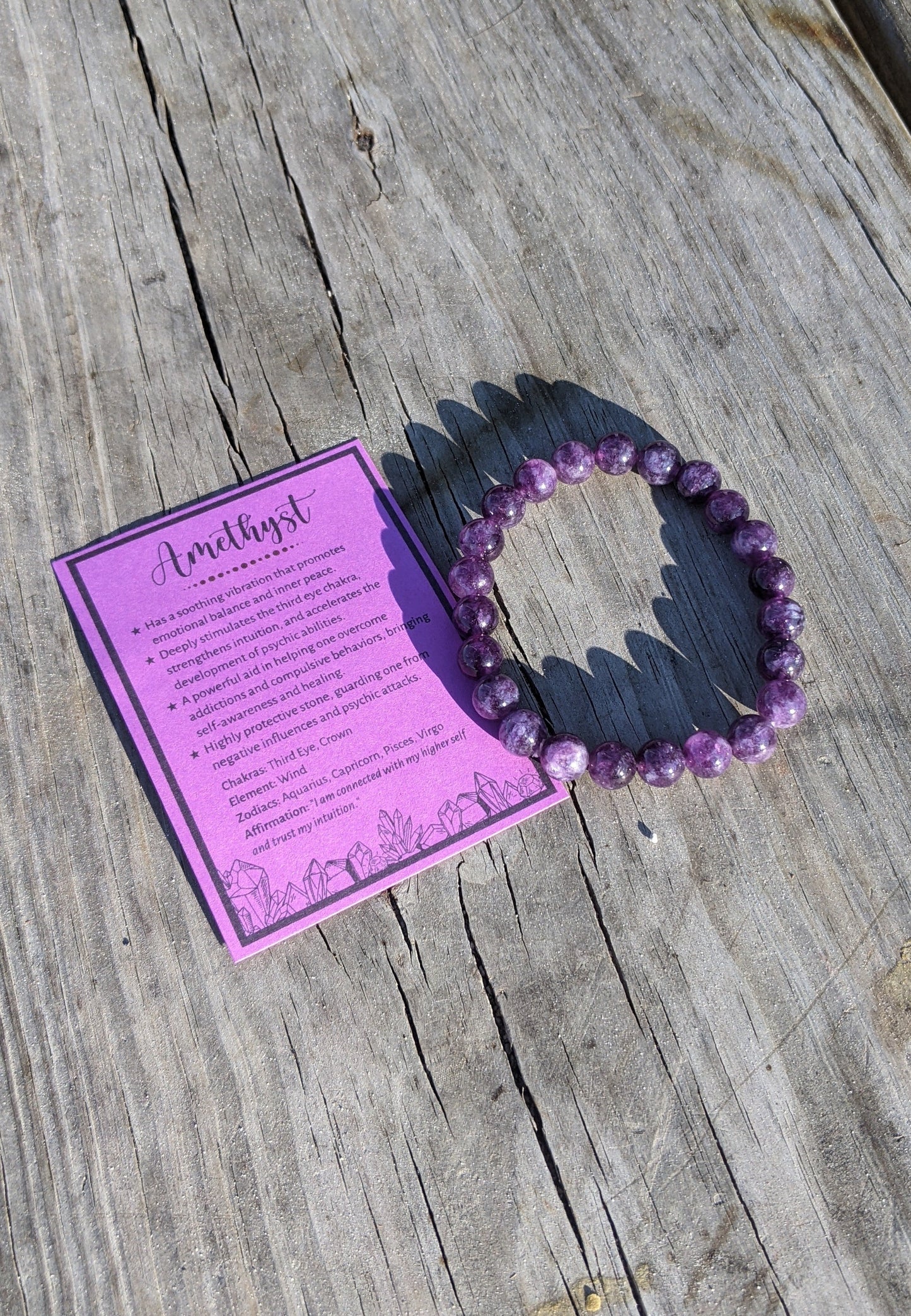 Bracelet - Intuition, Clarity & Calming Bracelet