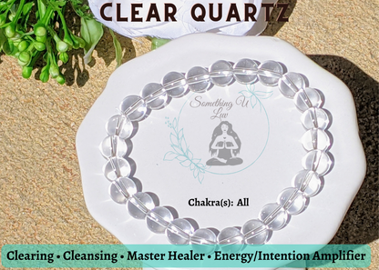 Clear Quartz Support Bracelet – Clarity & Boundaries
