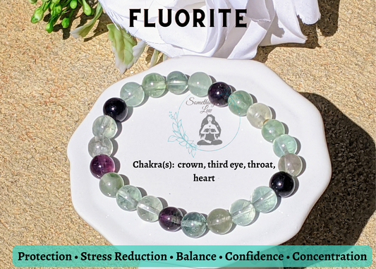 Pulsera de Fluorita: Calma y Claridad