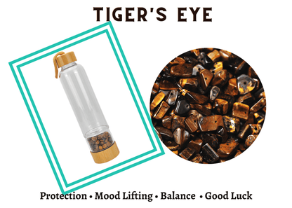 Water Bottle - Healing Energy Crystal Infusing Water/ Beverage Bottle