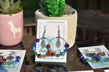 Chakra Balancing Beaded Dangle Earrings | Something U Luv