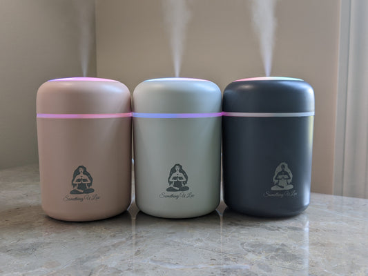 Diffuser - Mini  Portable, USB, Car, Rv, Plants, Room, Office Air Humidifier Essential Oil Aroma Diffuser With Night Light