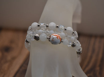 Natural Stone Fashion Beauty 3 pc Bracelet Set | Something U Luv