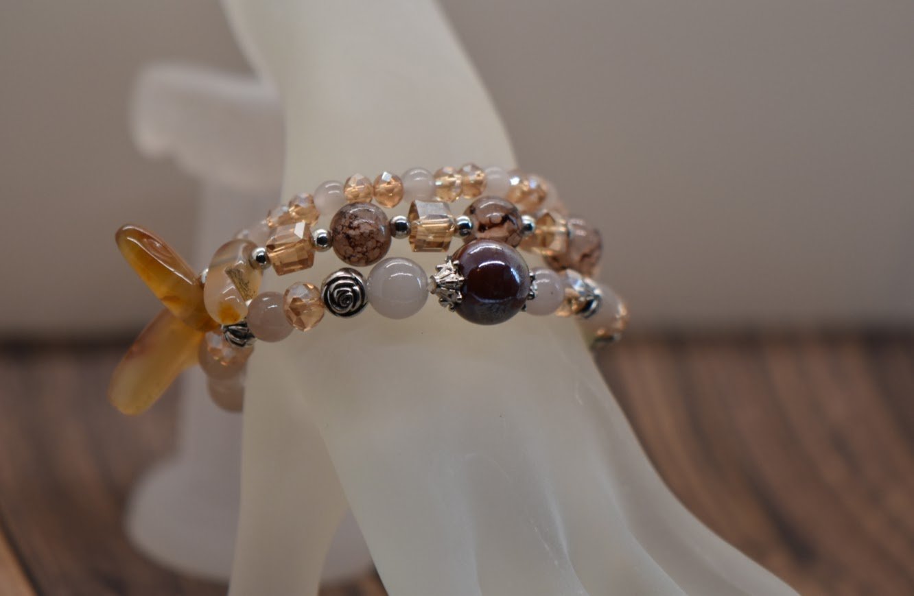 Natural Stone Fashion Beauty 3 pc Bracelet Set | Something U Luv