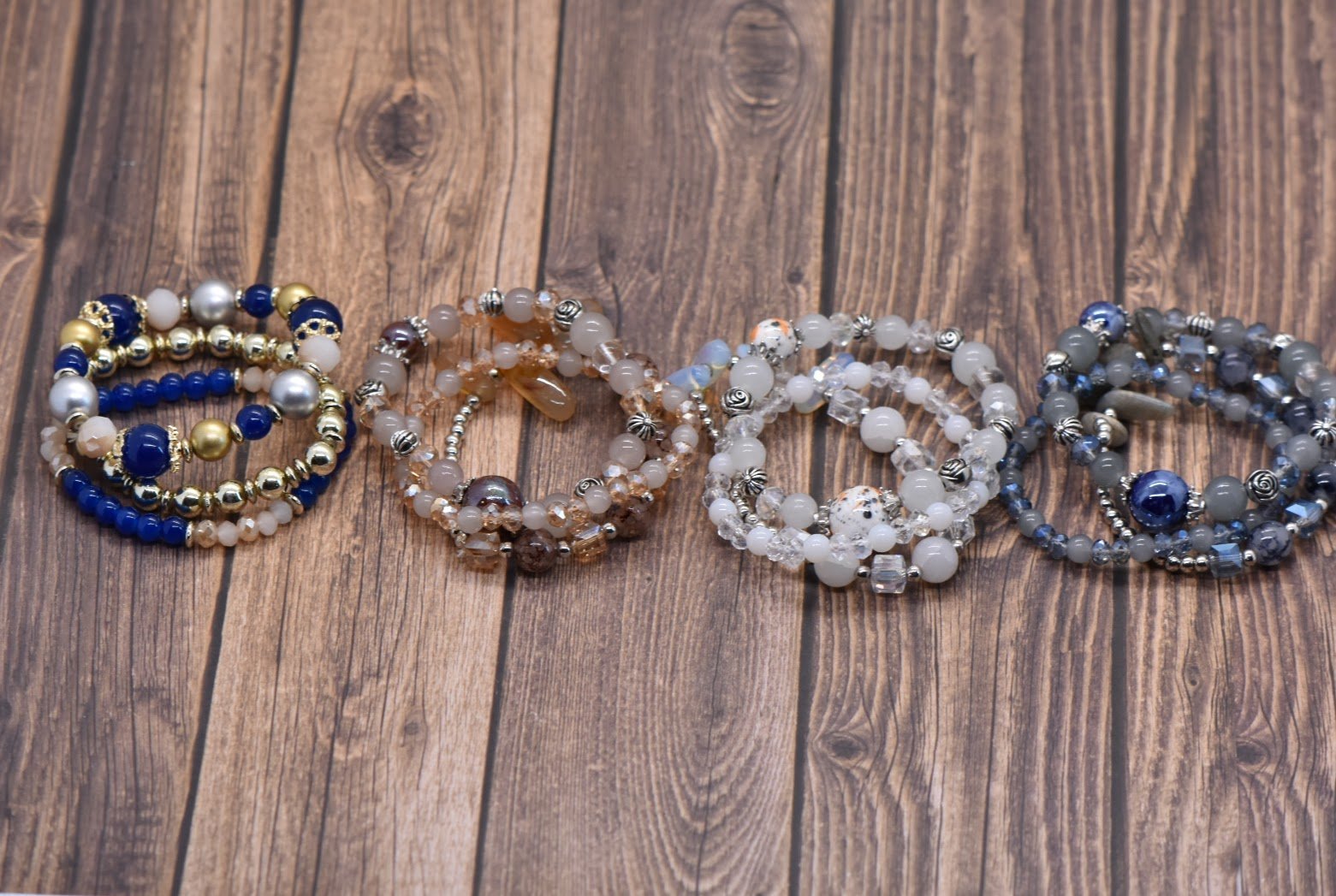 Natural Stone Fashion Beauty 3 pc Bracelet Set | Something U Luv