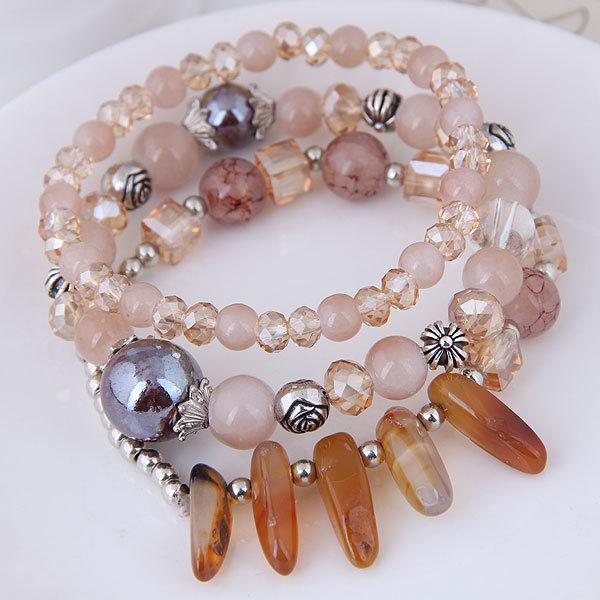 Natural Stone Fashion Beauty 3 pc Bracelet Set | Something U Luv
