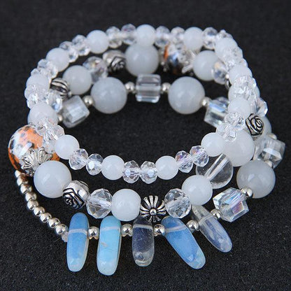 Natural Stone Fashion Beauty 3 pc Bracelet Set | Something U Luv