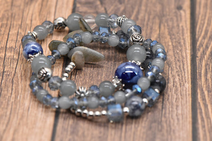 Natural Stone Fashion Beauty 3 pc Bracelet Set | Something U Luv