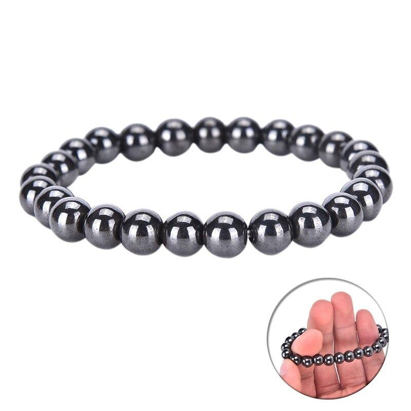 Positive Vibes Grounding, Protection & Concentration Hematite Bracelet For Him - Something U Luv