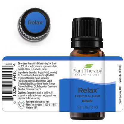 Relax Essential Oil Blend Kidsafe  | Something U Luv