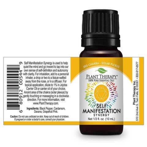Self Manifestation (Solar Plexus Chakra) Essential Oil  Blend  | Something U Luv