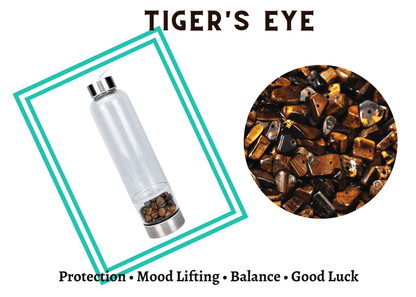 Water Bottle - Healing Energy Crystal Infusing Water/ Beverage Bottle