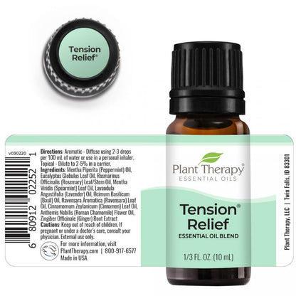 Organic Tension Ease™& Tension Relief Essential Oil Blend  | Something U Luv