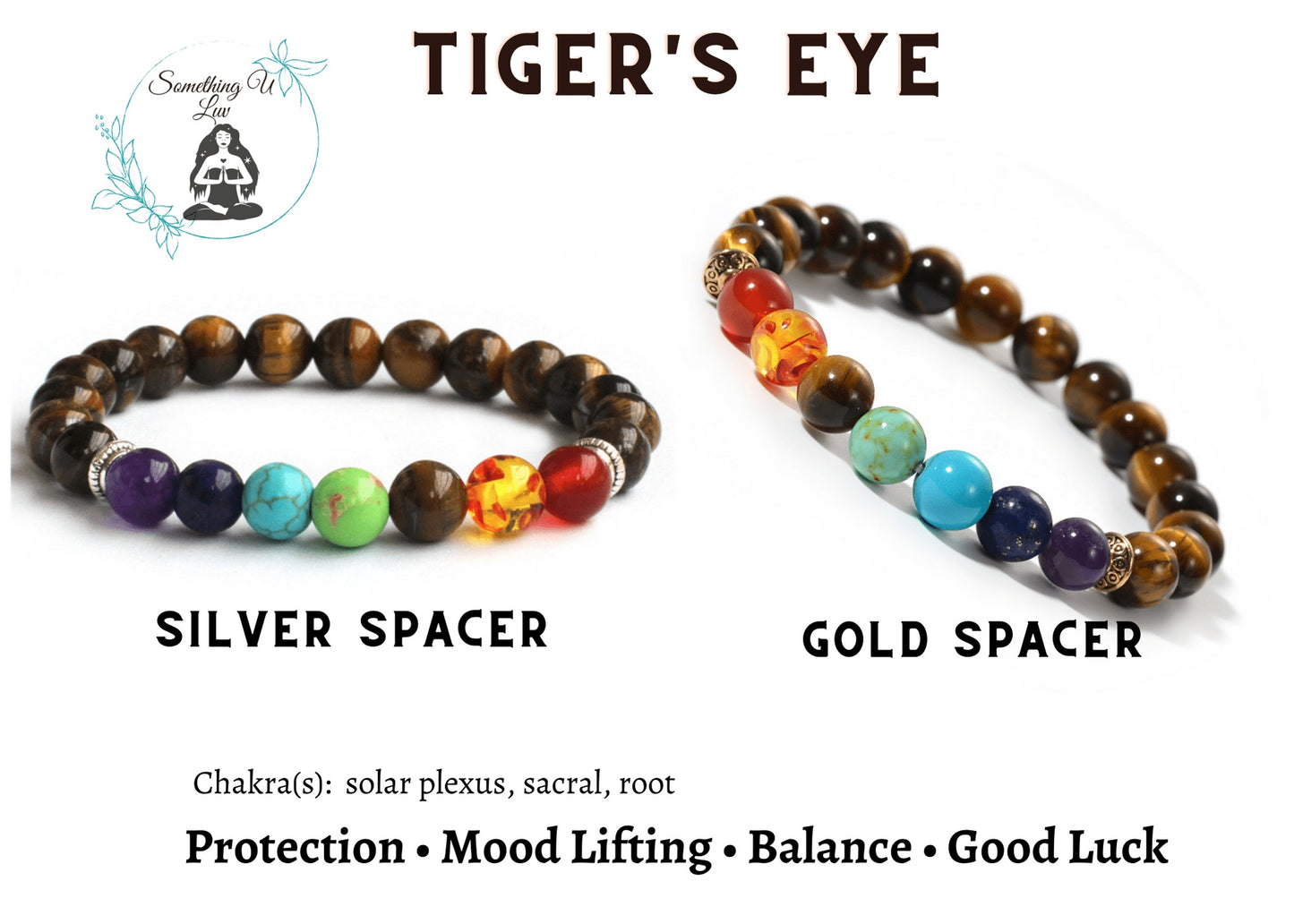 Bracelet - Natural Stone 7 Chakra Balancing Yoga Bead  Bracelet