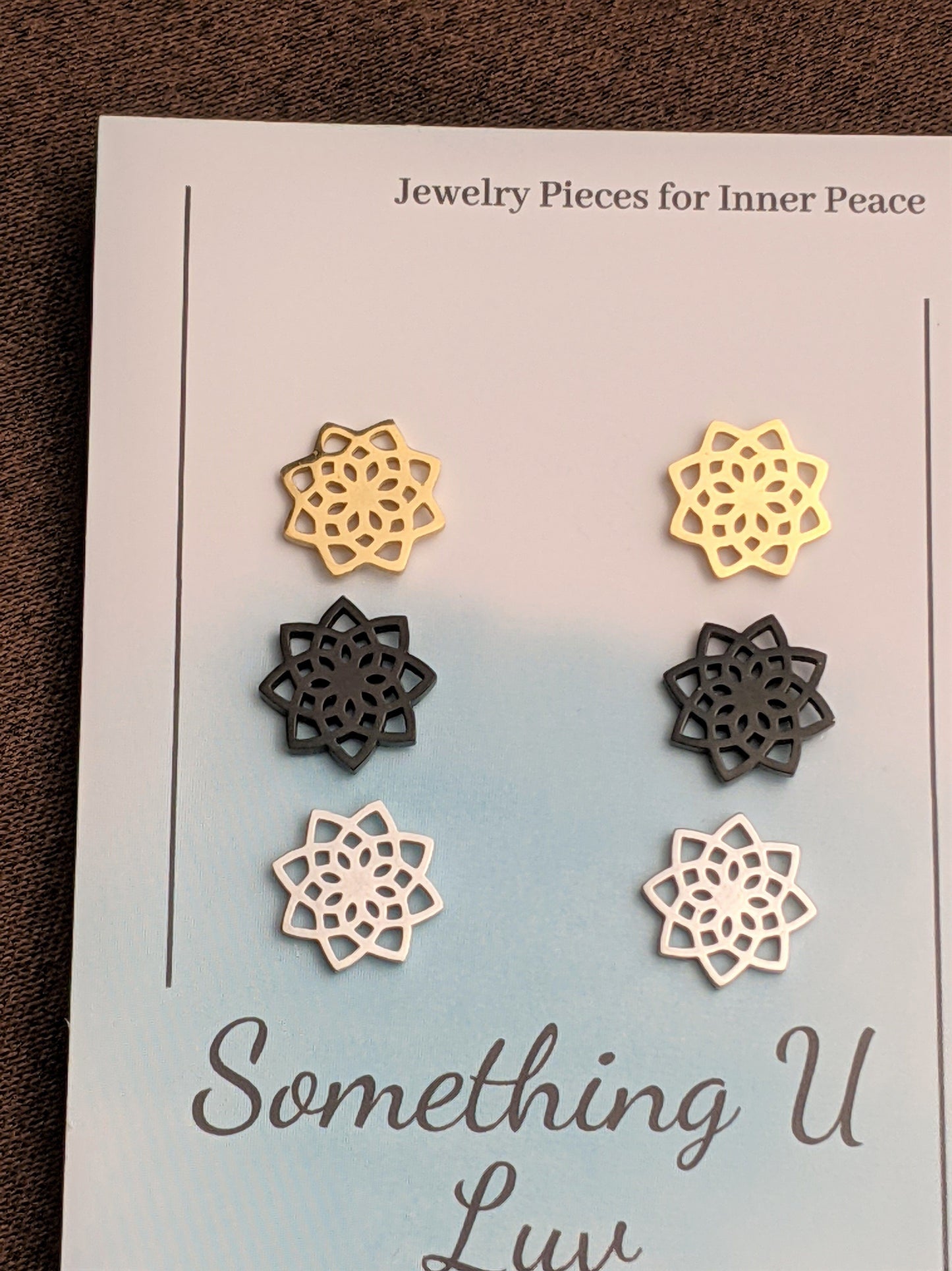 Earrings - Lotus Flower Earrings