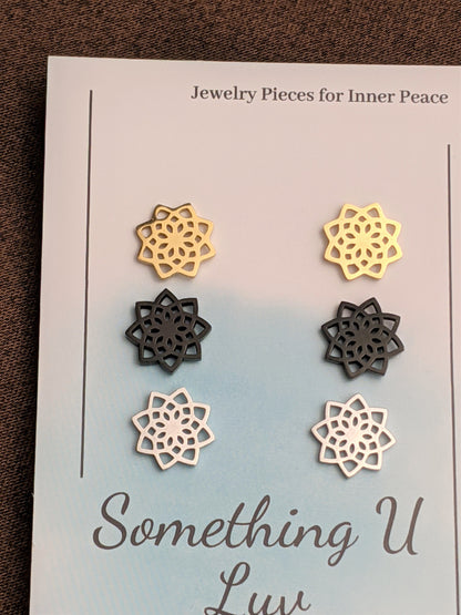 Earrings - Lotus Flower Earrings